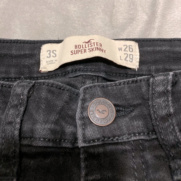 Black Hollister Jeans - Picture 3 of 4